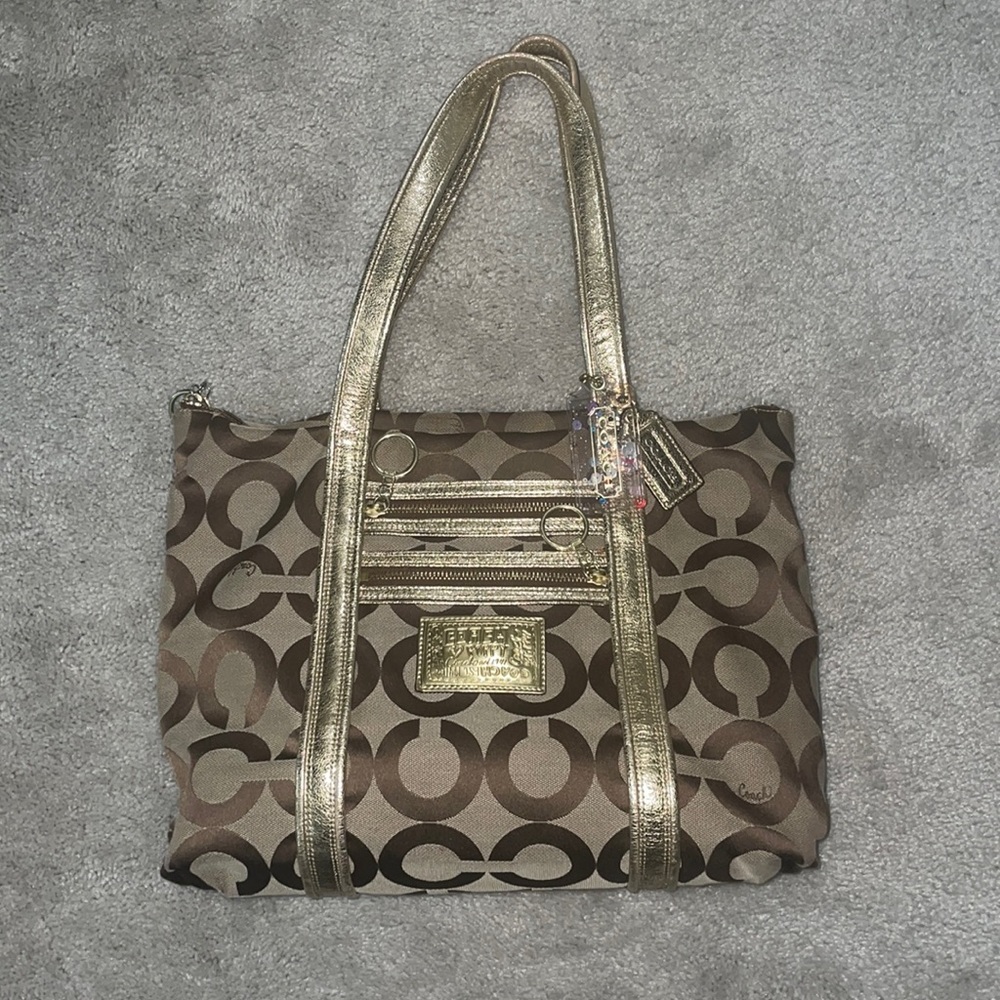 Authentic Vintage Coach Poppy Tote Bag